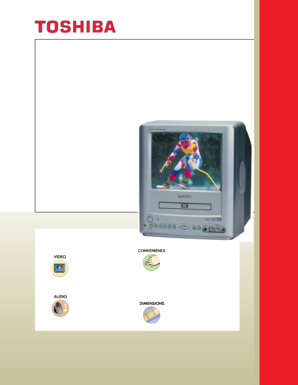 Toshiba TV DVD Combo MD 9DM1 User Guide | ManualsOnline.com