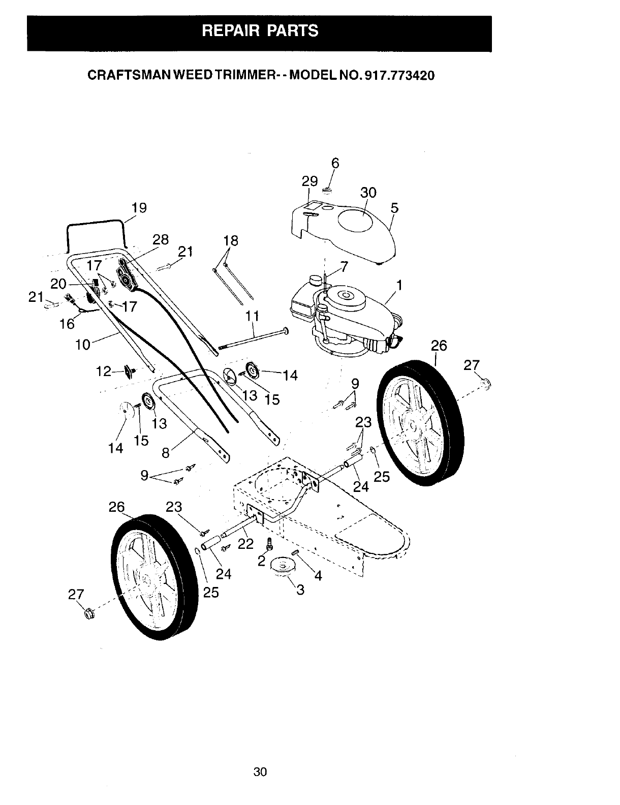 Page 16 of Craftsman Trimmer 917.77342 User Guide | ManualsOnline.com