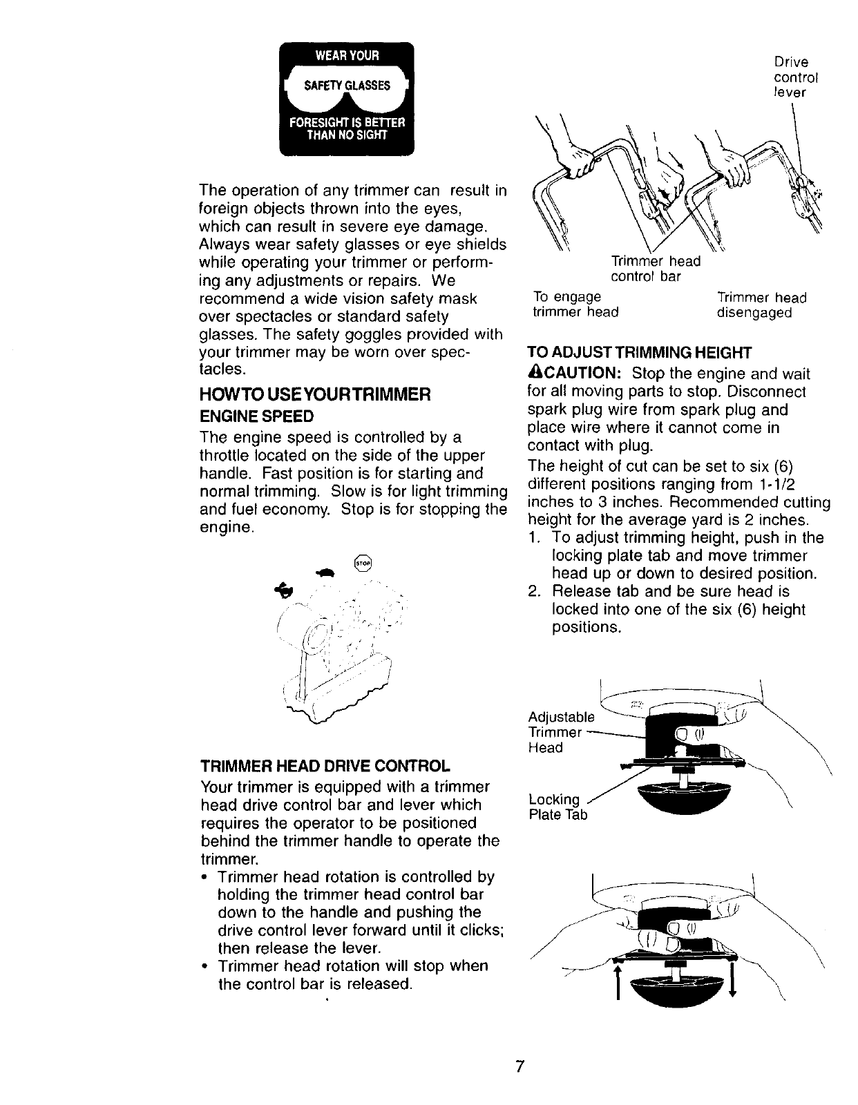 Page 7 of Craftsman Trimmer 917.77342 User Guide | ManualsOnline.com