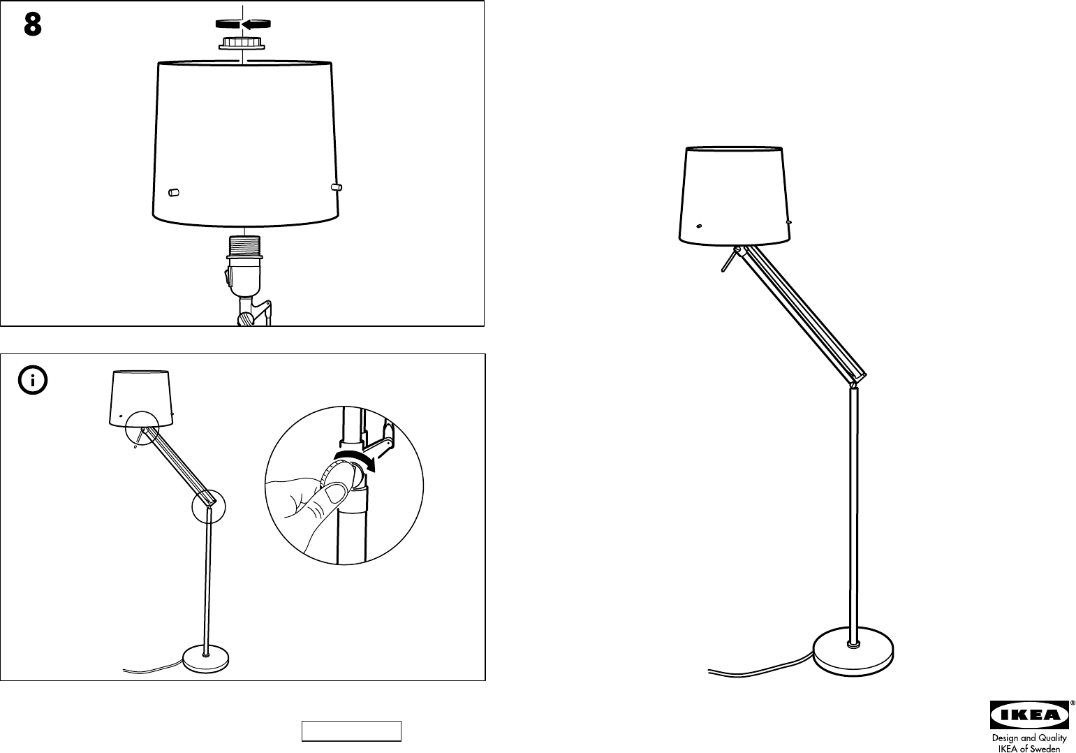 Ikea/светильник ikea инструкция
