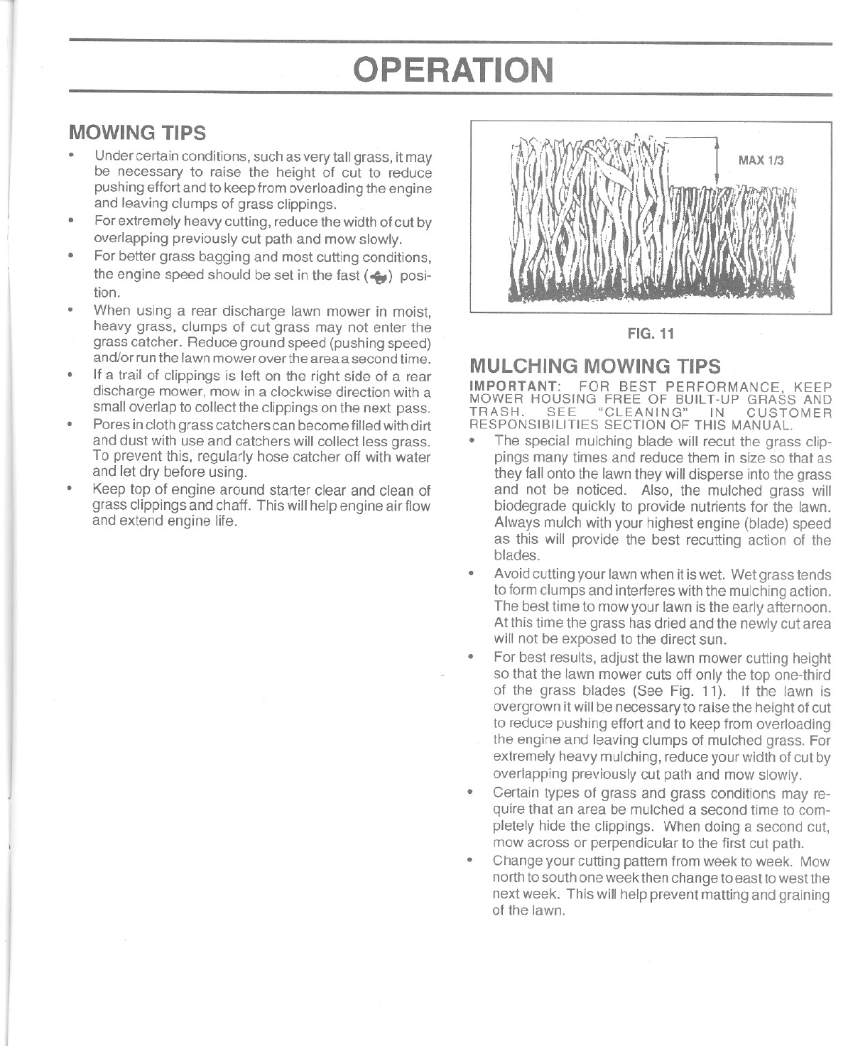 Page 11 of Craftsman Lawn Mower 917.37368 User Guide | ManualsOnline.com