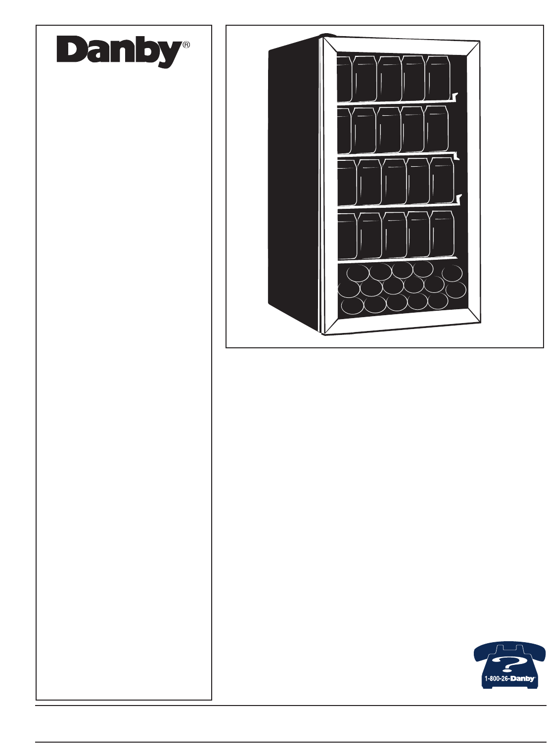 Danby Refrigerator DBC128BLS User Guide