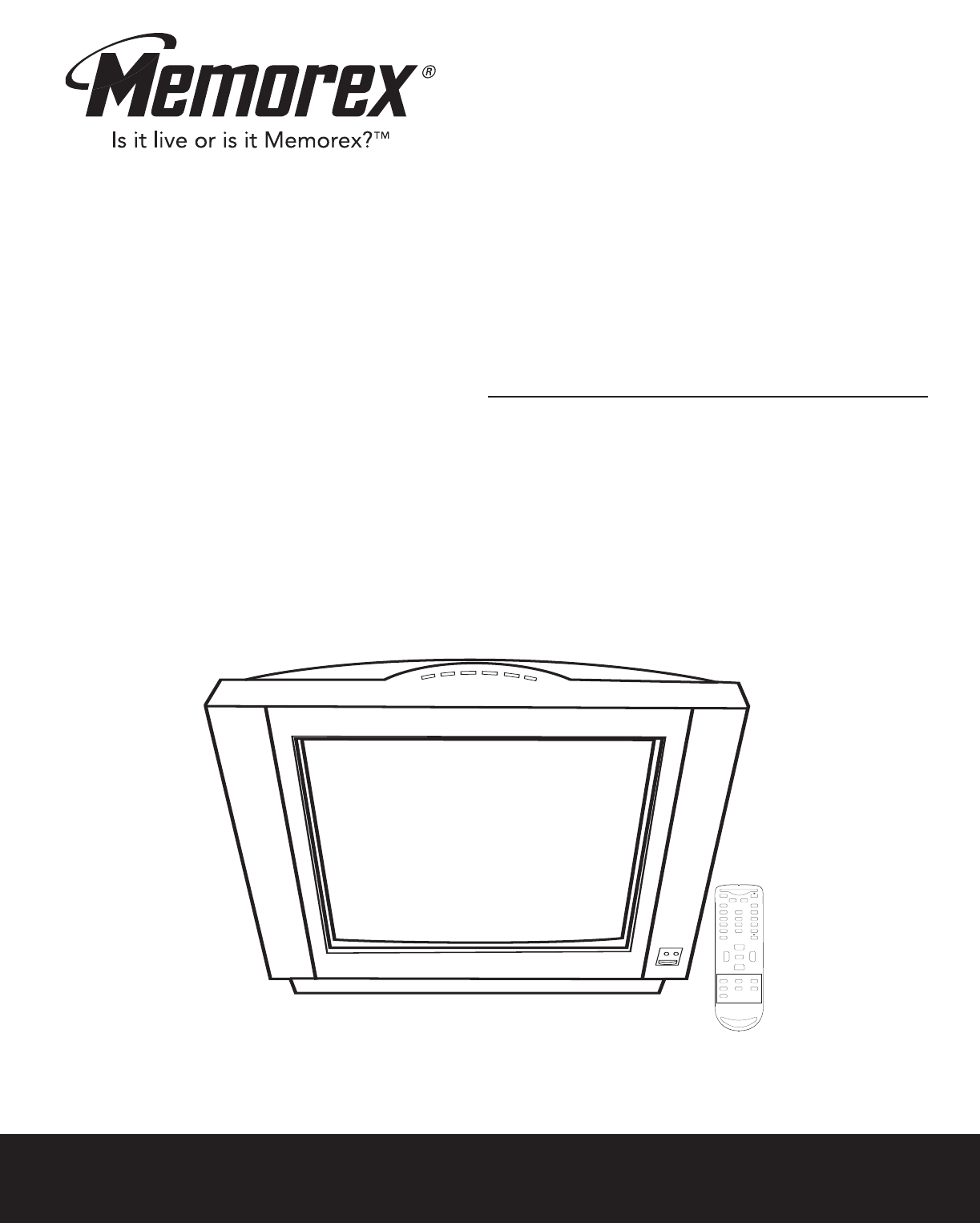 Memorex CRT Television MT2025D User Guide | ManualsOnline.com