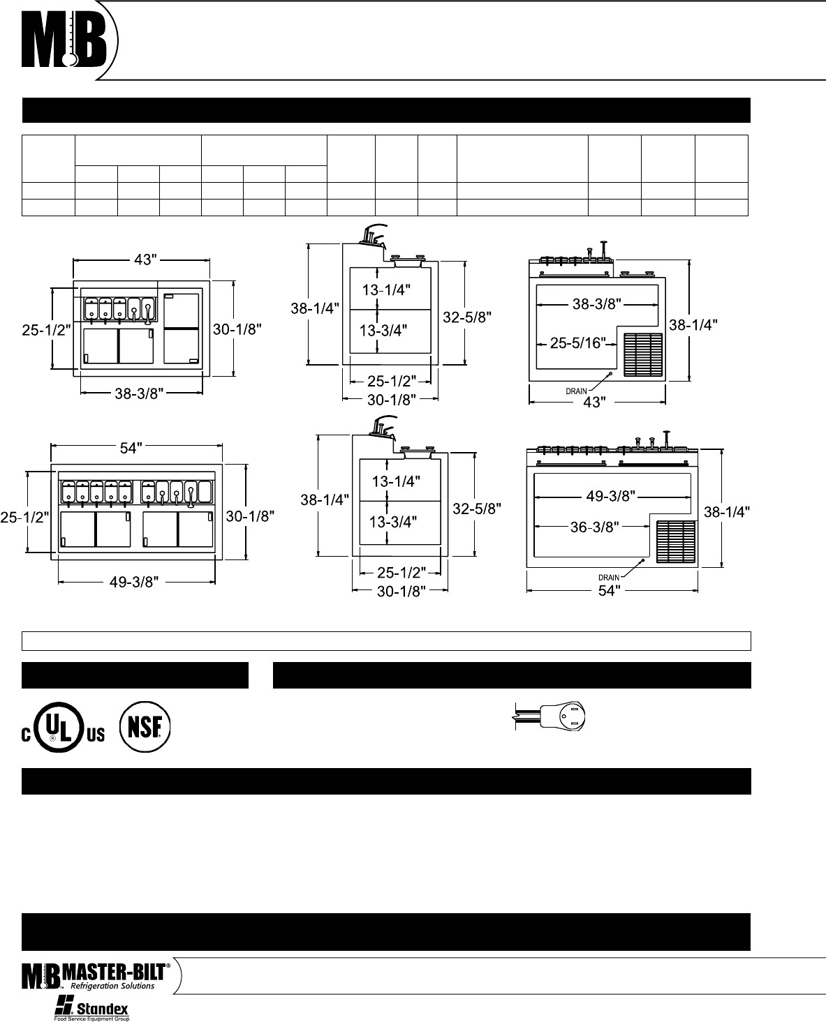 Page 2 of Master Bilt Freezer FLR-80 User Guide | ManualsOnline.com 4chan Leg in Freezer Kitchen Appliance Manuals - Manuals Online