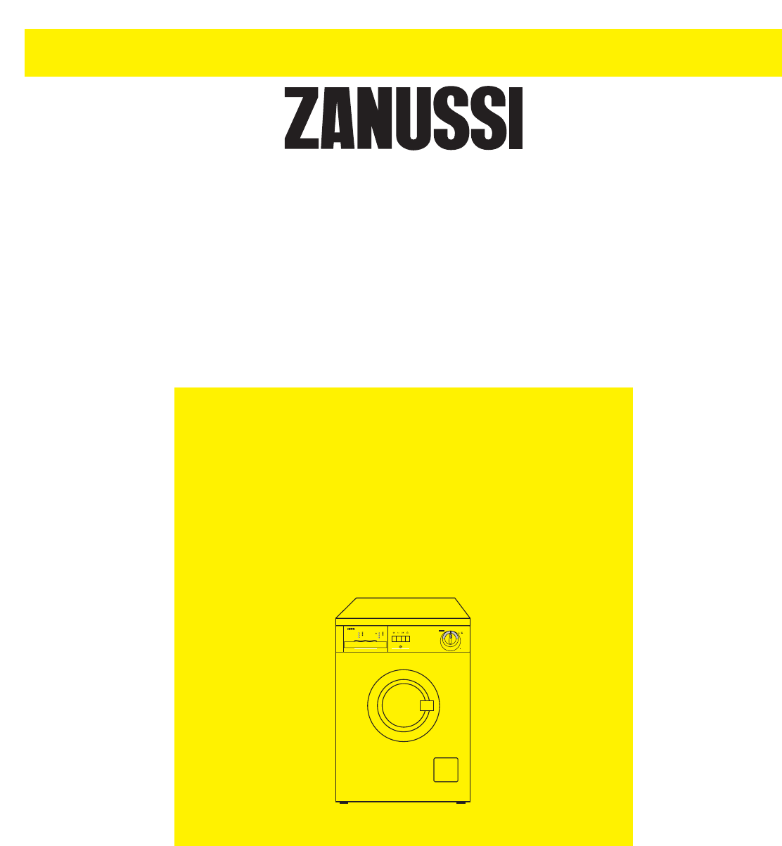 инструкция zanussi aquacycle 1050