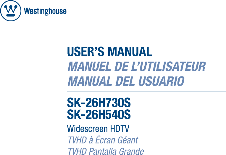 westinghouse sk-26h730s remote control codes