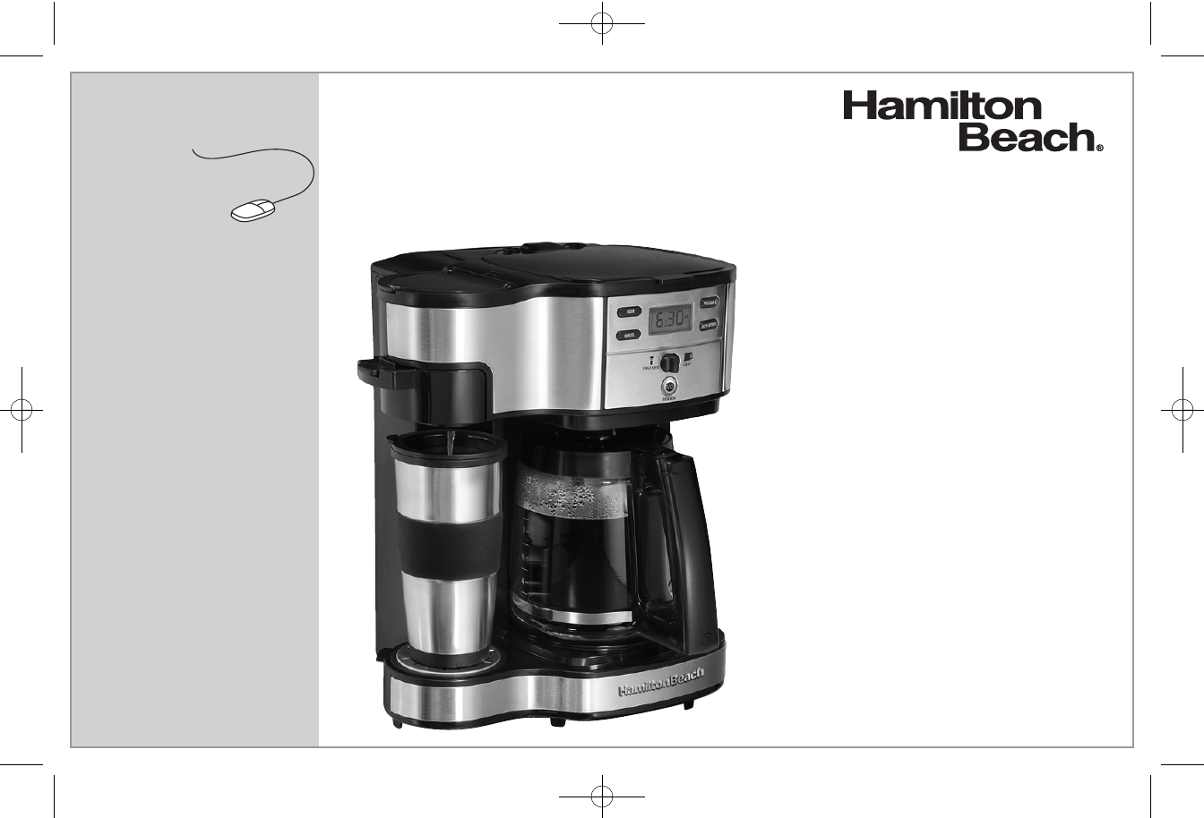Hamilton beach dual coffee maker