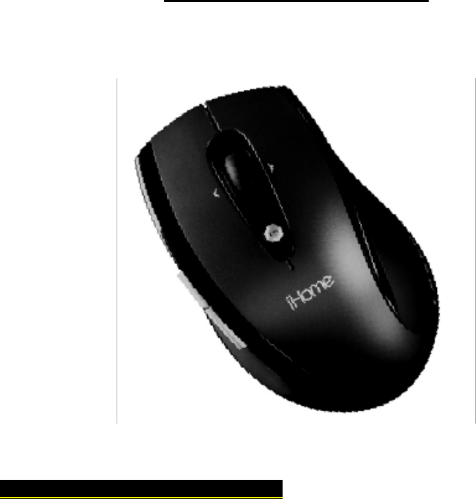 iHome Mouse IH-M130ZR User Guide | ManualsOnline.com