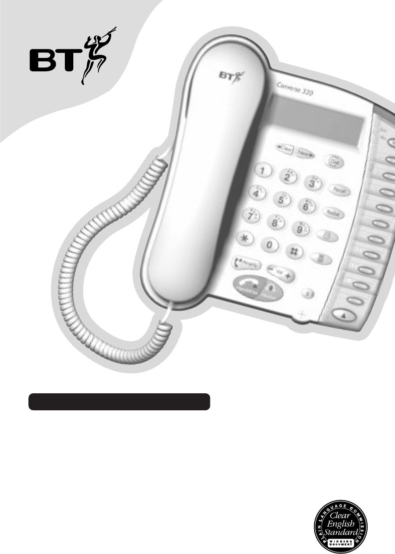 BT Telephone 320 User Guide | ManualsOnline.com