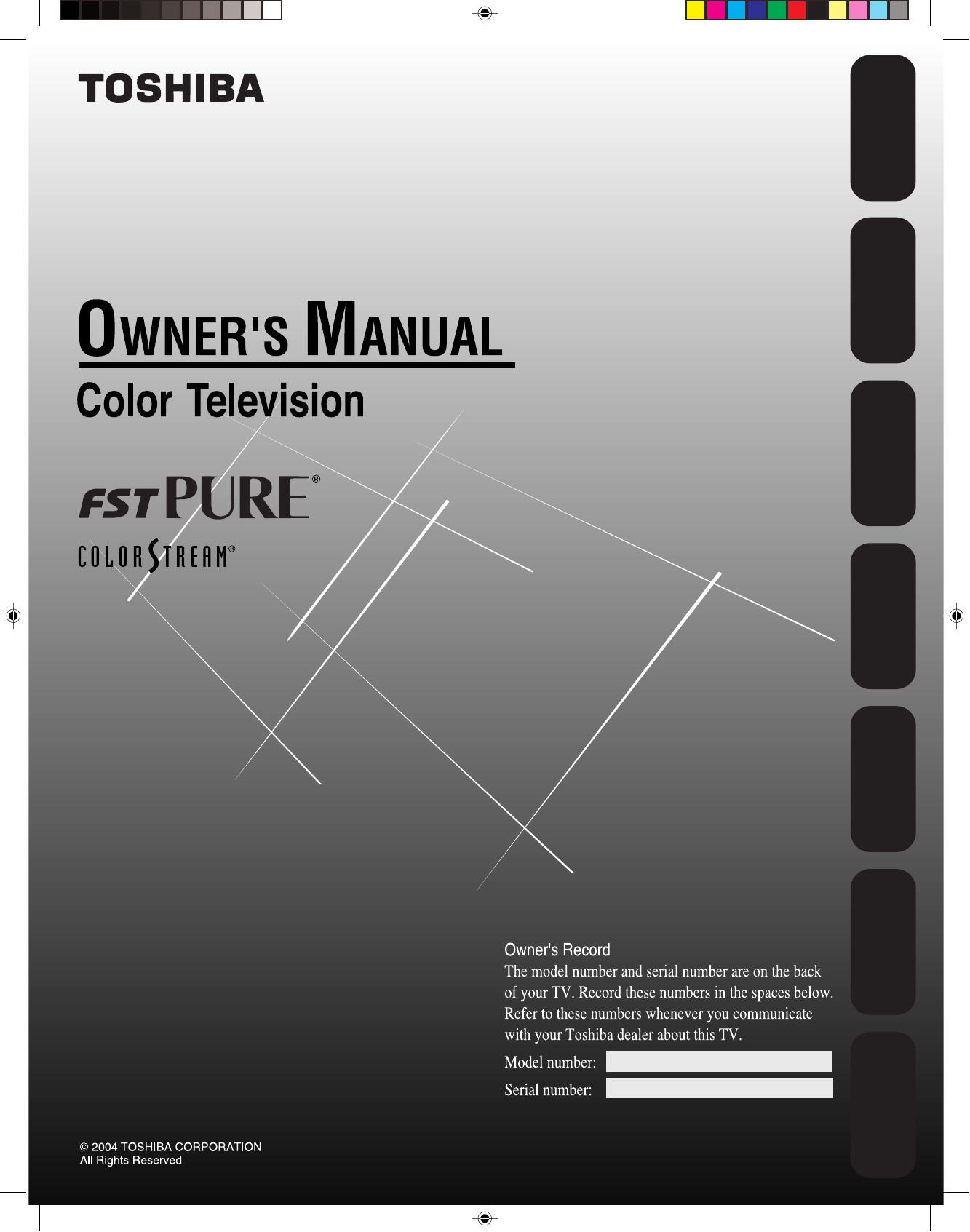 Toshiba tv manuals user manuals