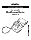 Omron 6124 Wrist Pressure Monitor - 1 Monitor, Bag/Case, Manual, Guide & Batteries