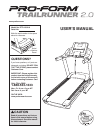 Prosoft plus treadmill manual hot sale