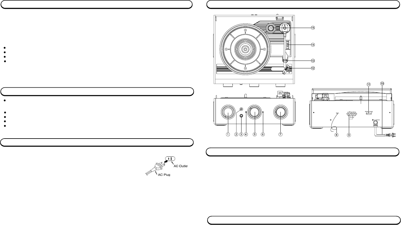 Page 2 of Jensen Turntable JTA-220 User Guide | ManualsOnline.com