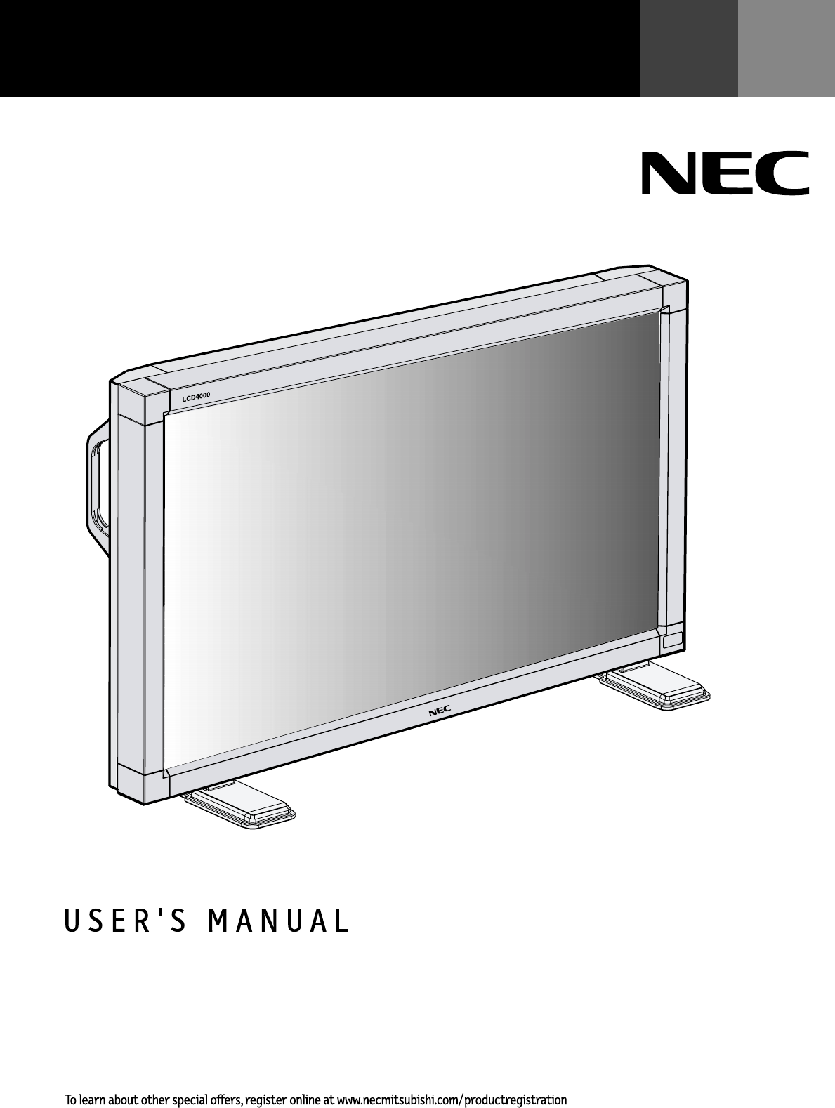 Nec Lcd2110 Owners Manual