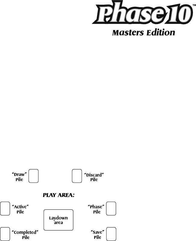 phase 10 masters edition rules