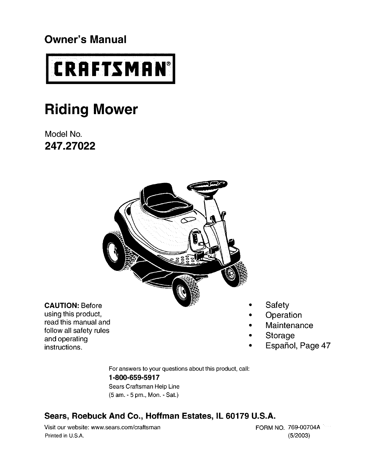 Craftsman Drm 500 Manual