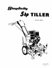 Details about   Original Simplicity Roticul Rotary Tiller Mfg No 936 212 340 ~ Owner's Manual 