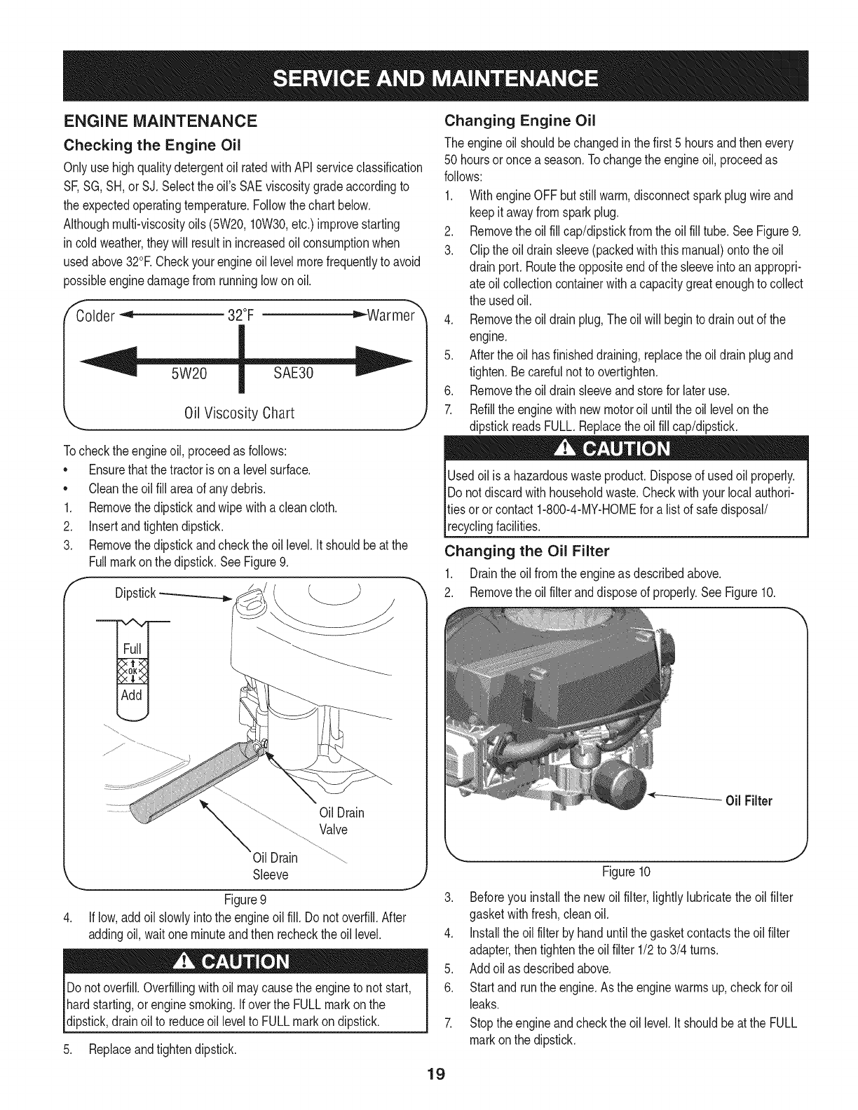 Page 19 of Craftsman Lawn Mower 247.28919 User Guide | ManualsOnline.com
