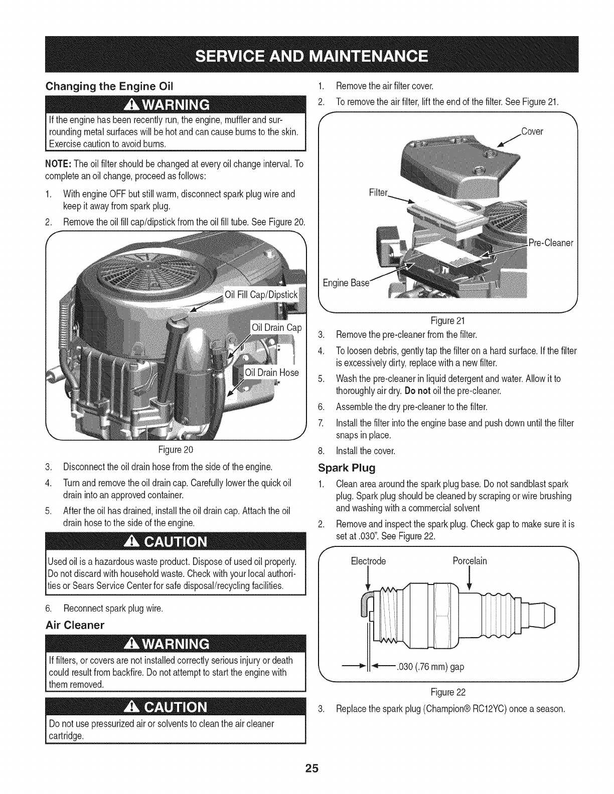 Pyt9000 craftsman outlet mower manual