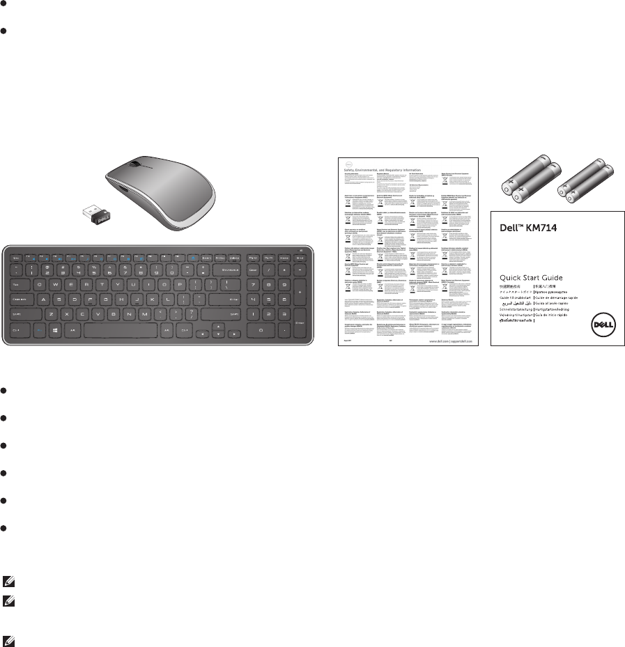 Page 4 of Dell Computer Keyboard KM714 User's Guide | ManualsOnline ...
