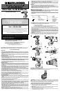 User manual Black & Decker VP870 (English - 5 pages)