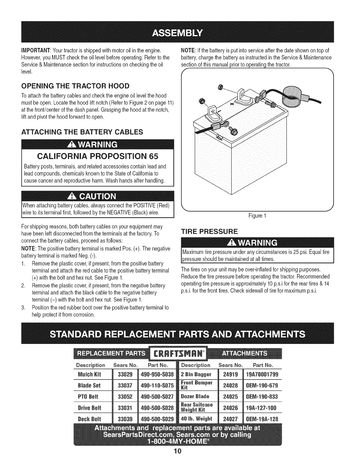 Page 10 of Craftsman Lawn Mower 247.28933 User Guide | ManualsOnline.com