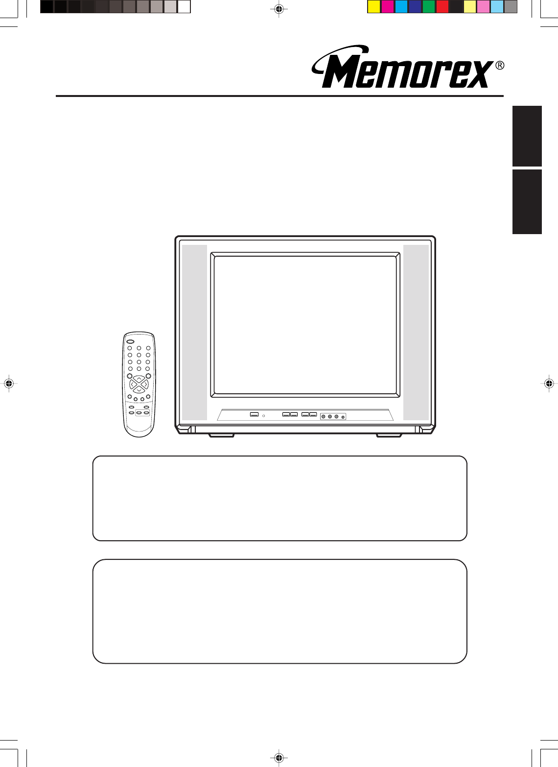 Memorex CRT Television MT2012 User Guide | ManualsOnline.com