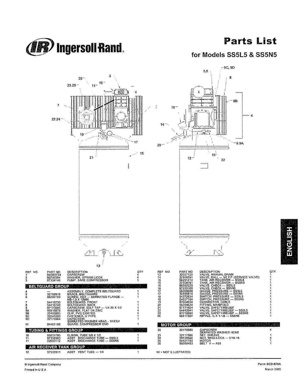 Wiring Diagram  30 Ingersoll Rand Ss3 Parts Diagram