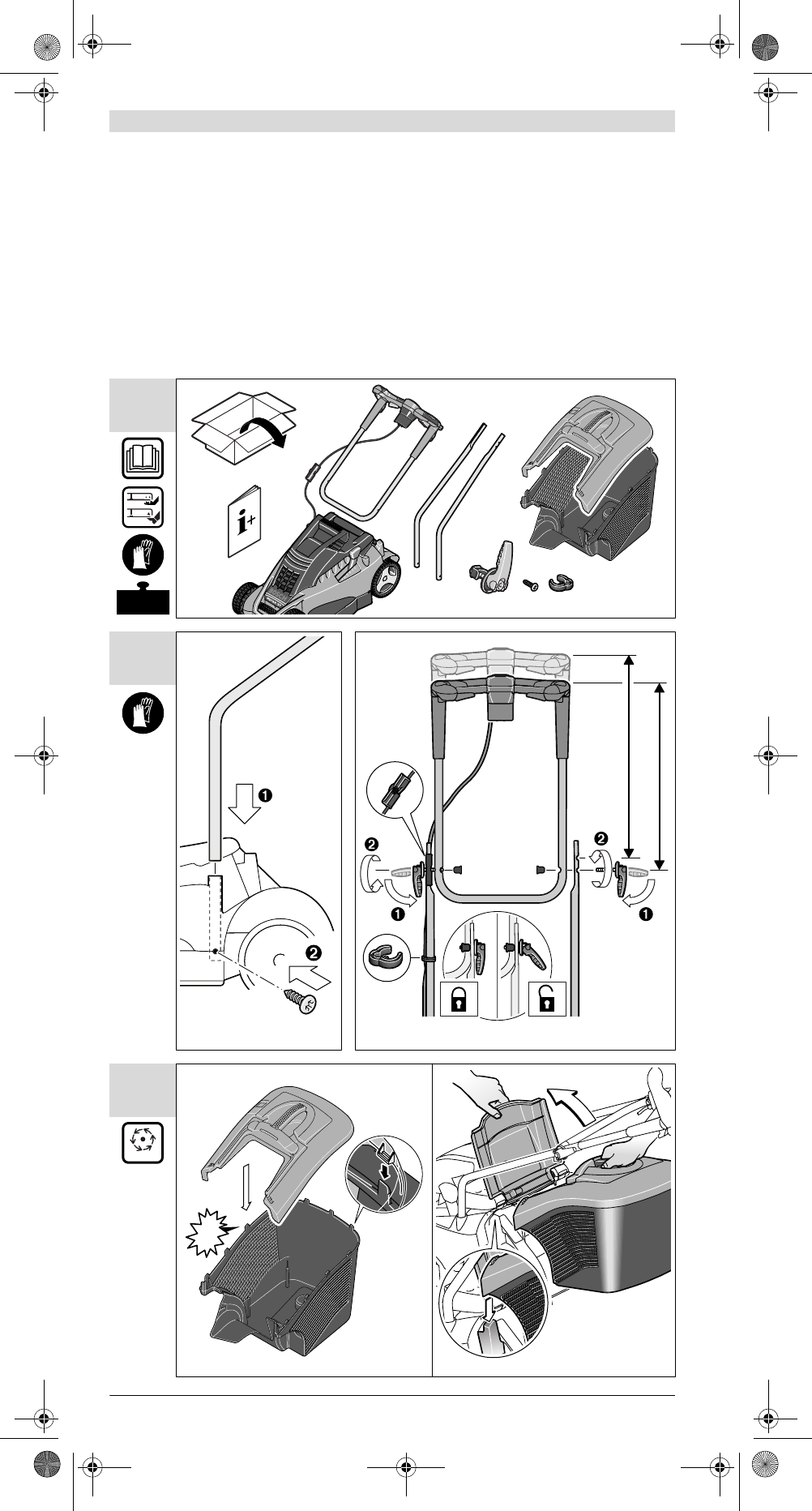 Page 2 of Bosch Appliances Lawn Mower 34 User Guide