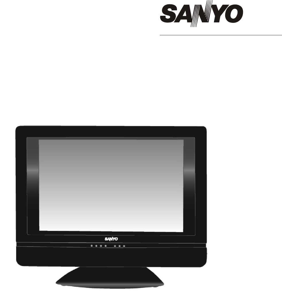 verlichten Aan boord Distributie Sanyo Flat Panel Television AVL-193 User Guide | ManualsOnline.com