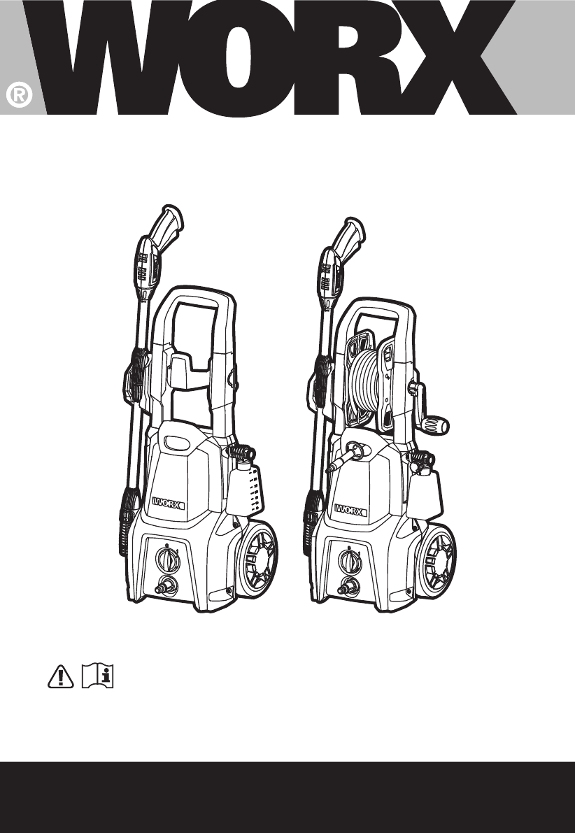 WORX Tools Pressure Washer WG606E WG607E User Guide