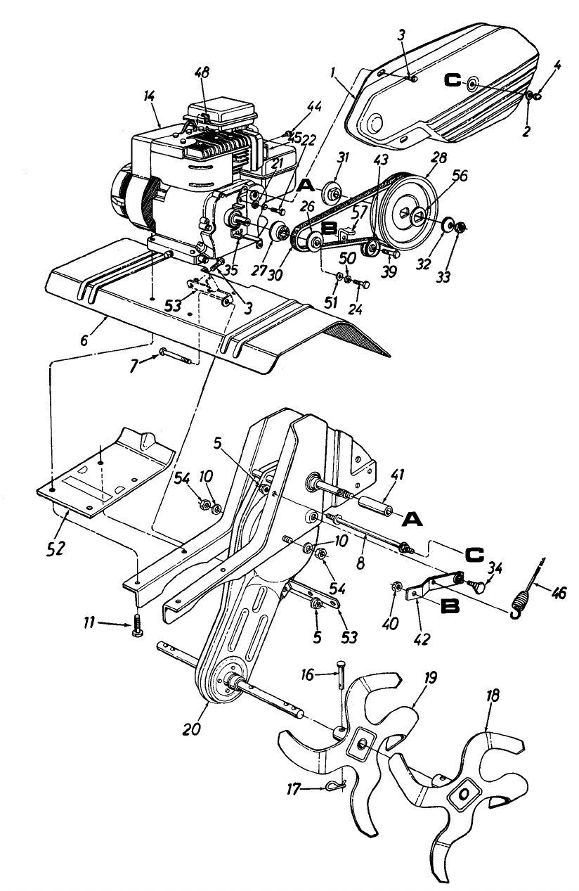 Page 16 of Yard Machines Tiller 340 Thru 390 User Guide | ManualsOnline.com