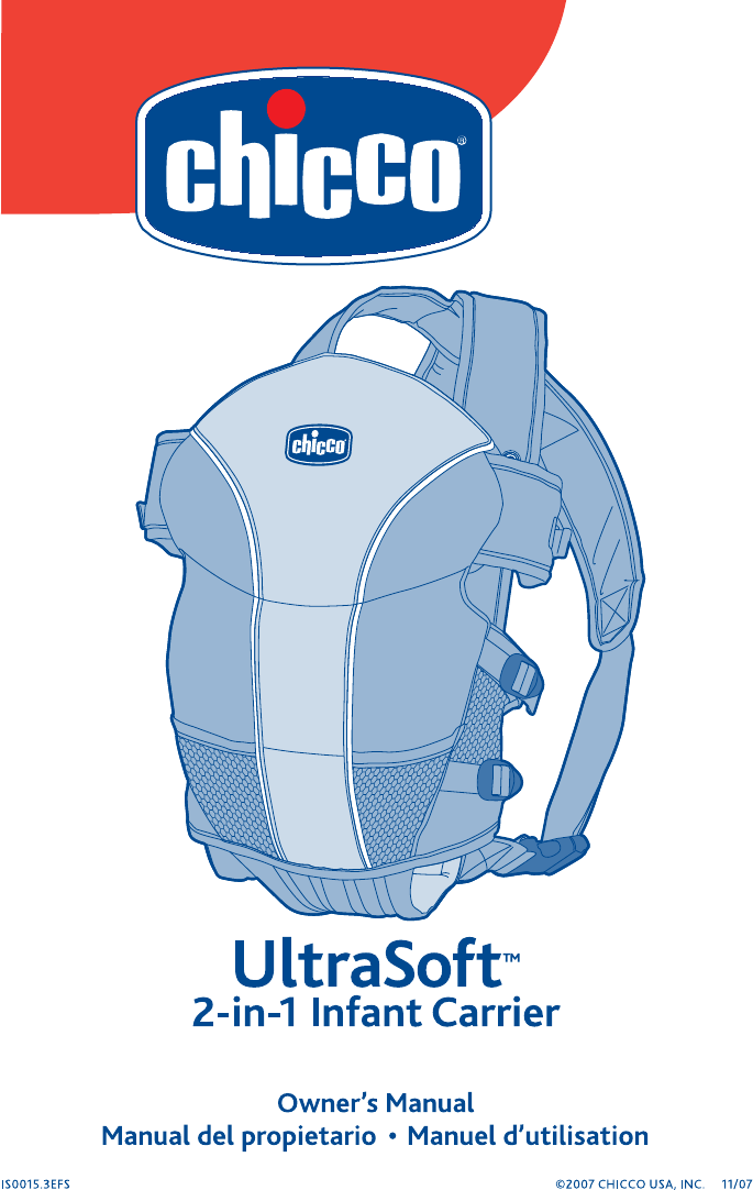 Chicco Baby Carrier Infant Carrier User 