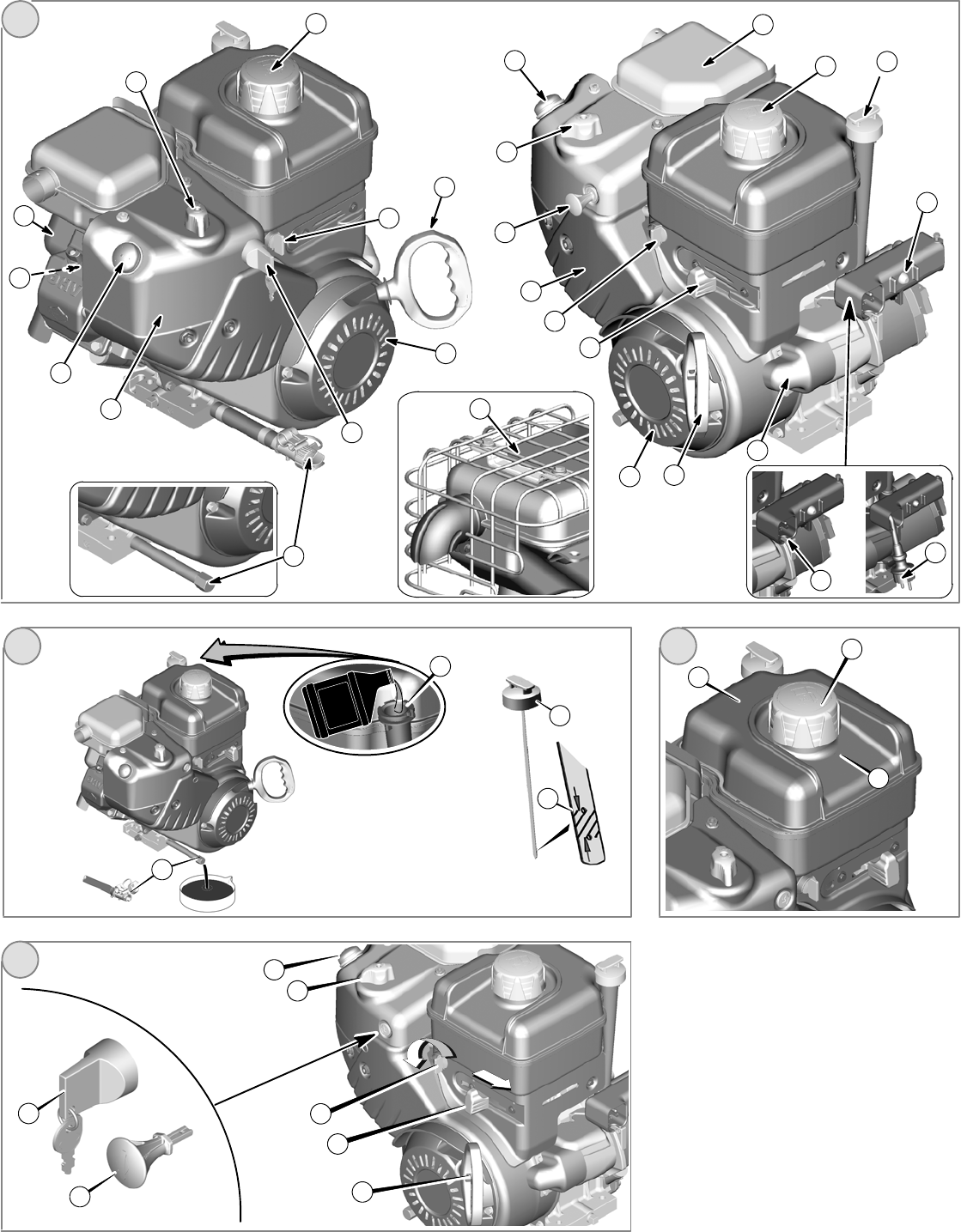 Page 2 of Briggs & Stratton Snow Blower 120000 User Guide