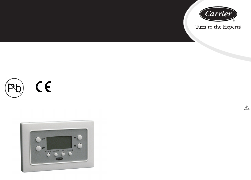 Carrier Thermostat TB-PAC User Guide | ManualsOnline.com