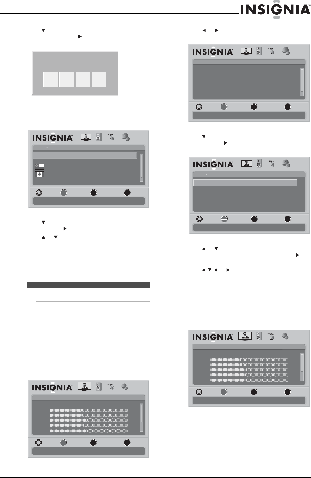 Page 31 of Insignia Flat Panel Television NS-L322Q-10A User Guide