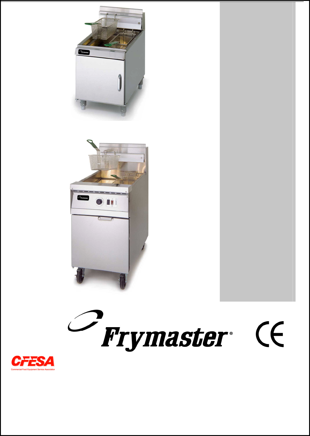 Frymaster Fryer 45 Y User Guide | ManualsOnline.com