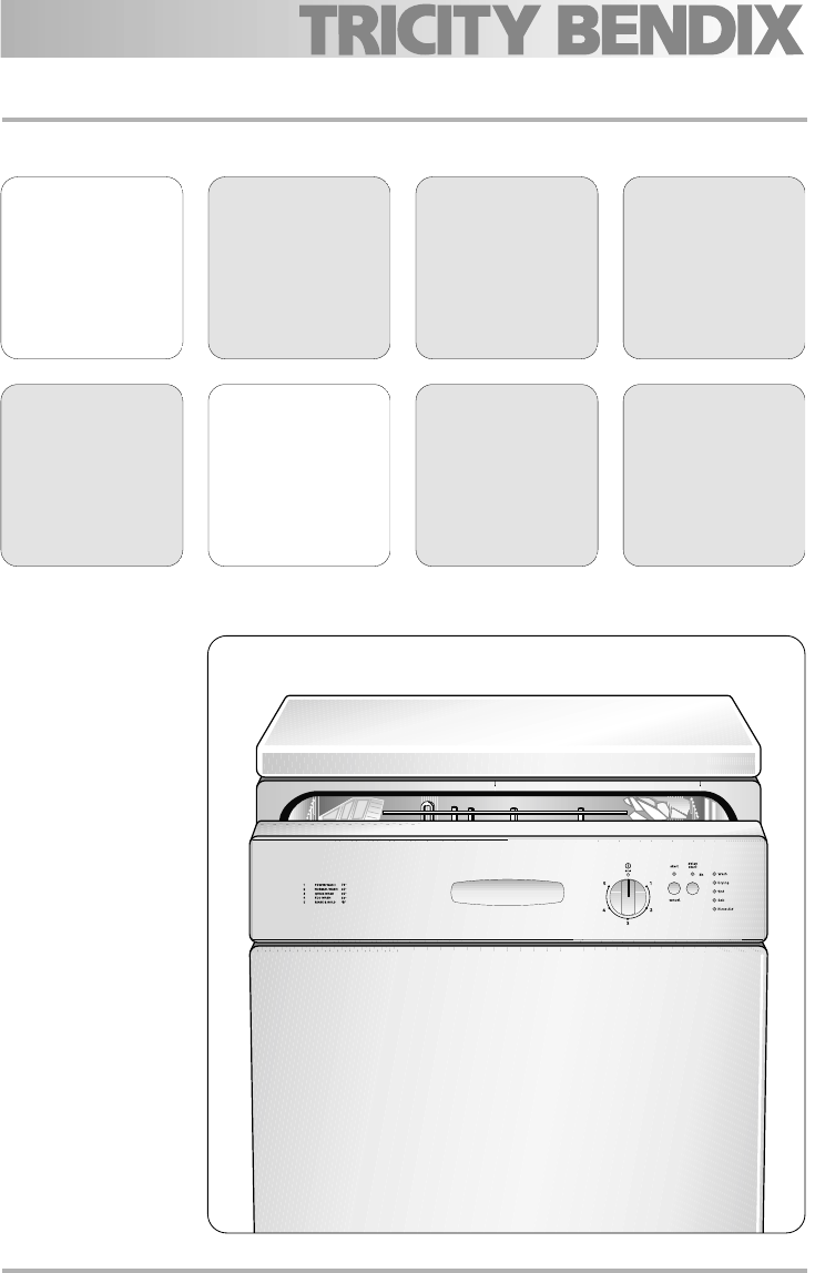 tricity bendix dishwasher