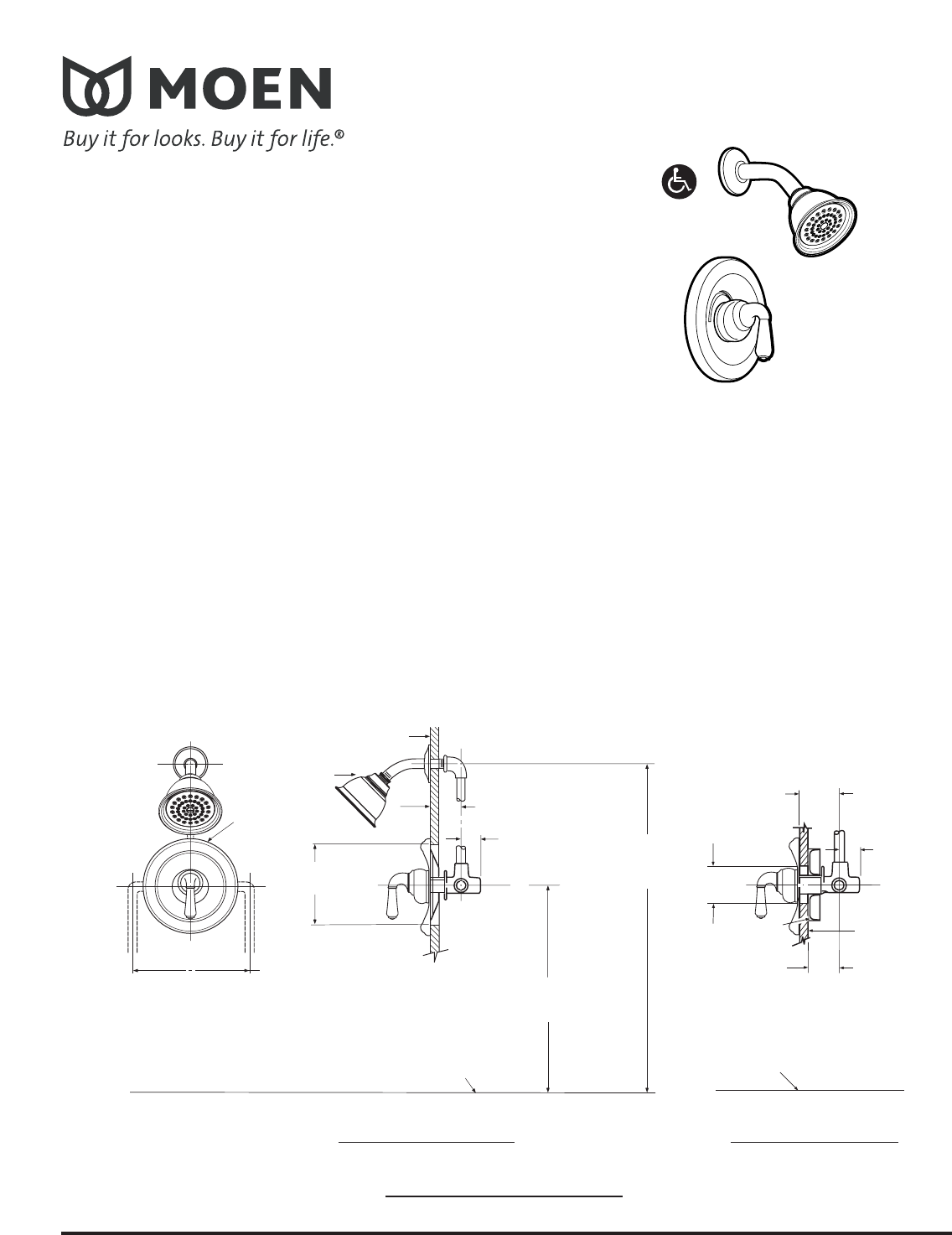 Moen Plumbing Product T2524 User Guide | ManualsOnline.com