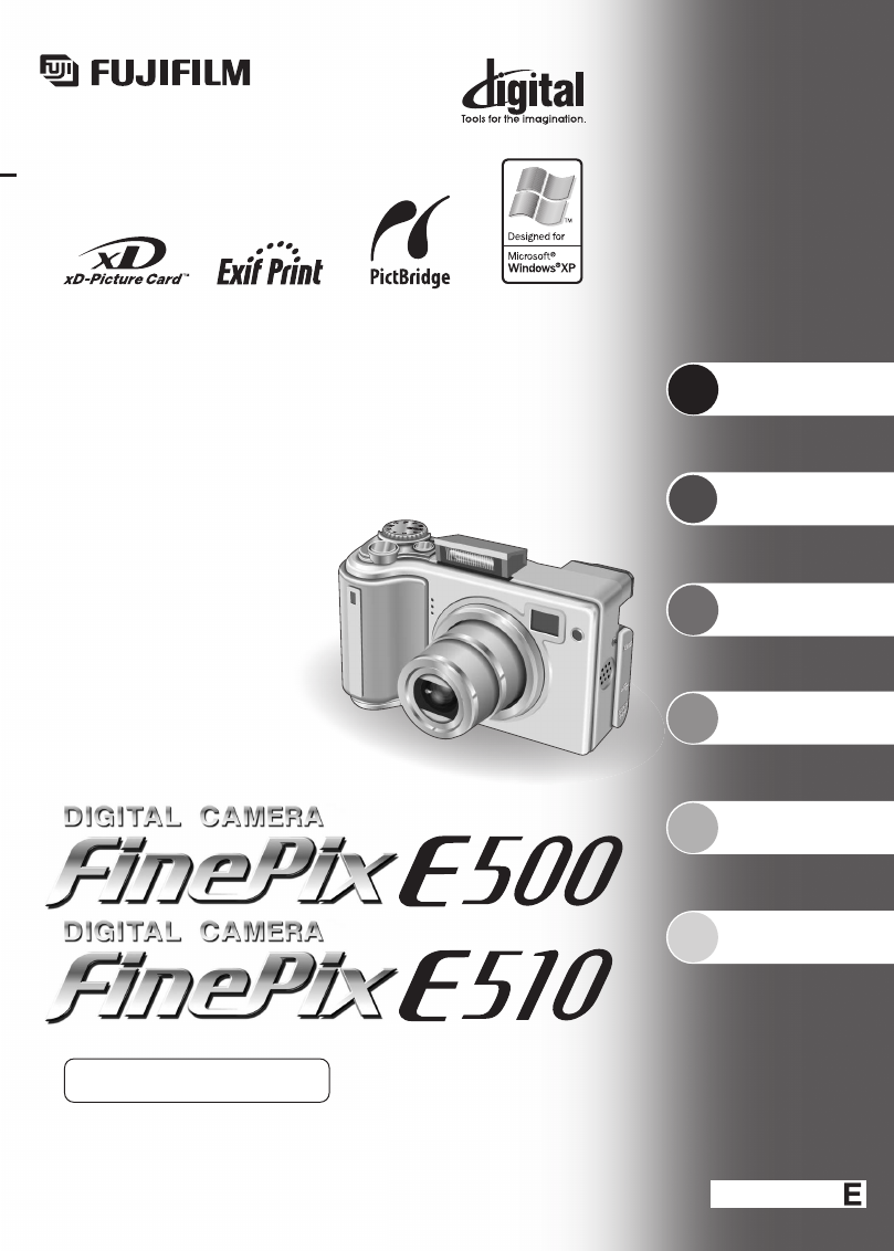 Инструкция пользователя фотоаппарата finepix e500