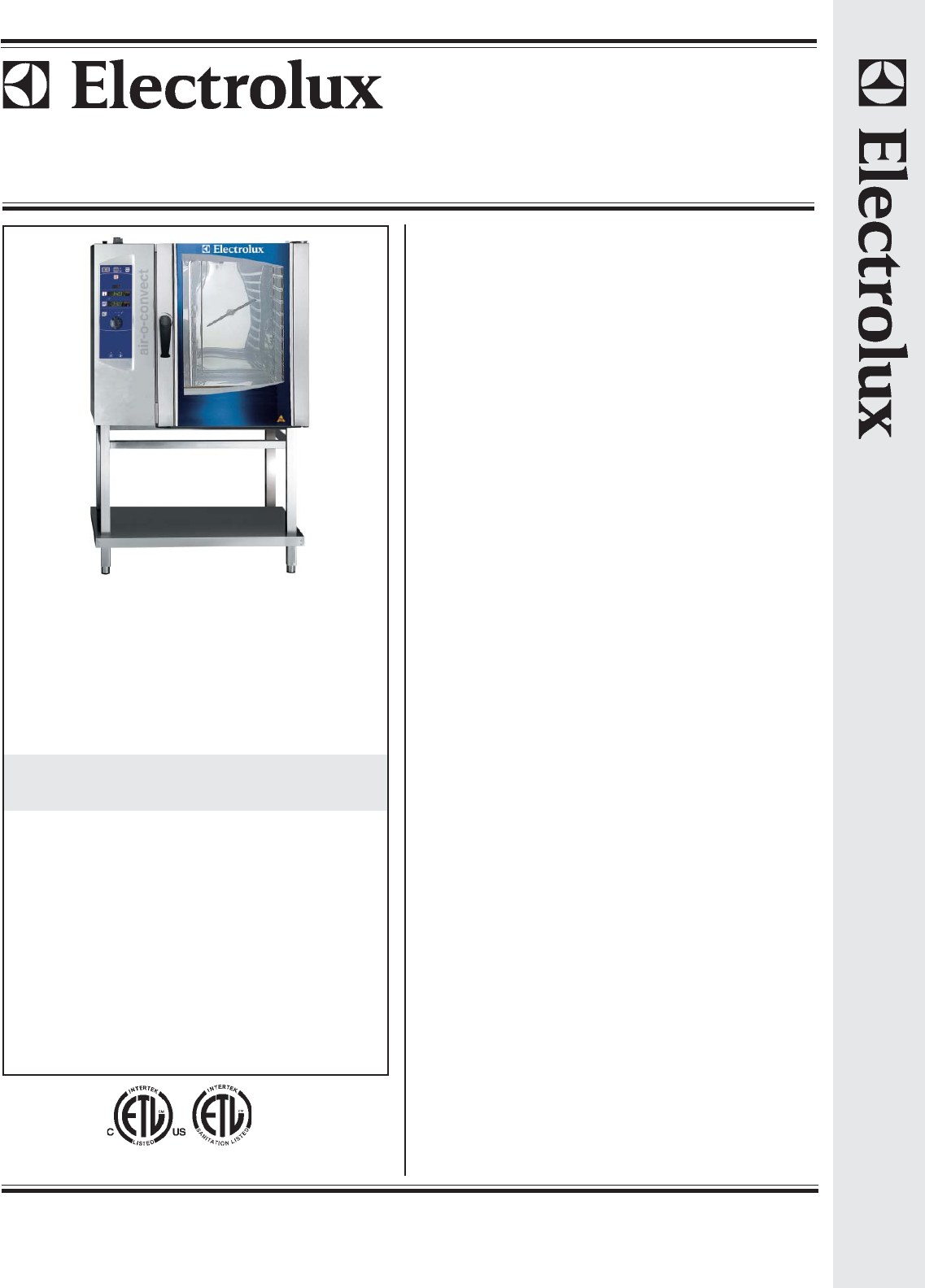 Electrolux Pronto 2 In 1 User Manual