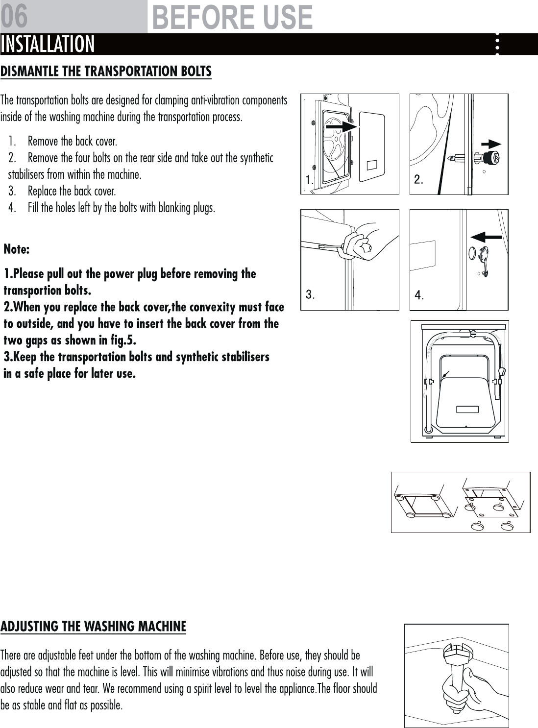 Page 7 of Teka Washer/Dryer TK2 1260 WD User Guide