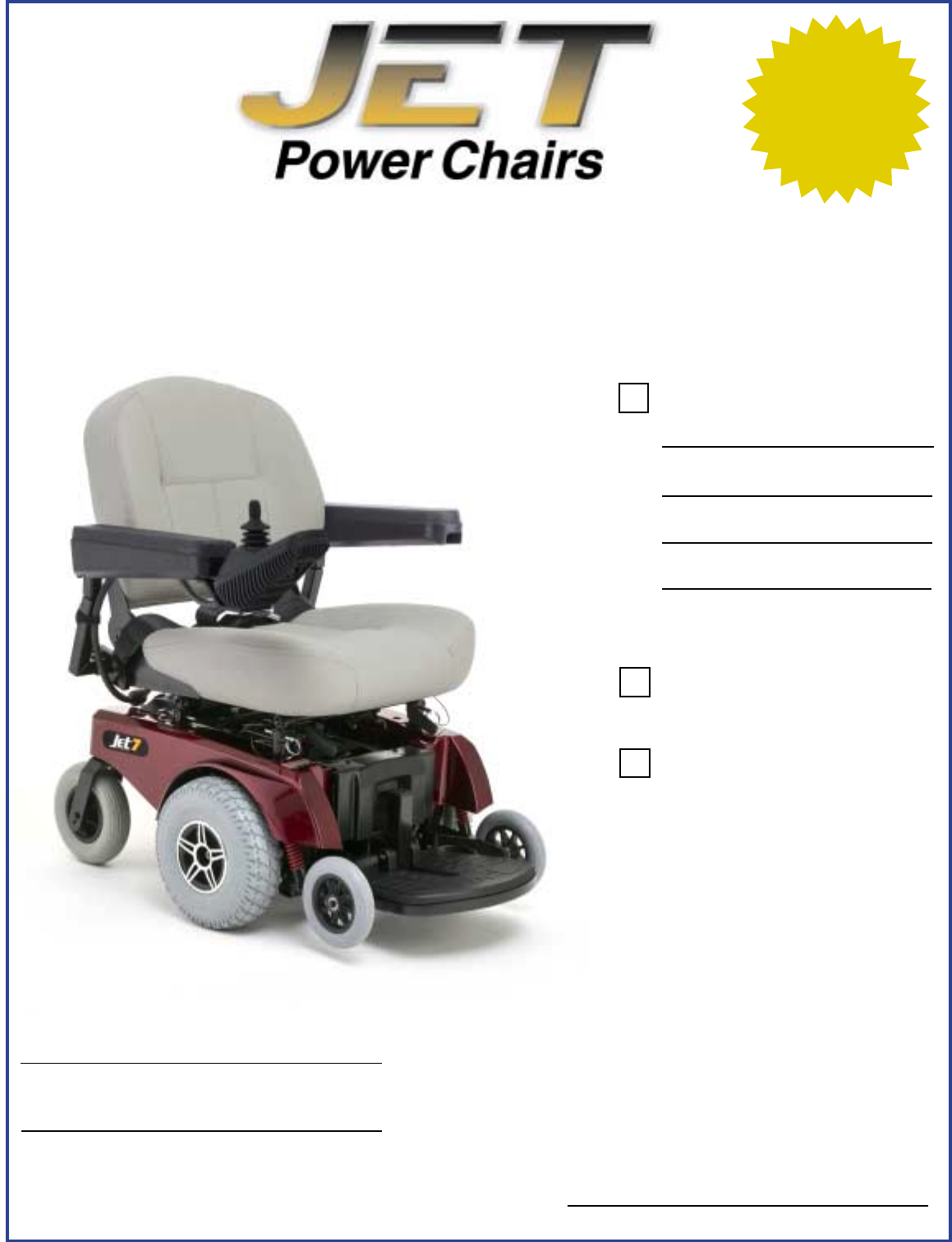 Page 43 Of Pride Mobility Mobility Aid Jet 7 User Guide