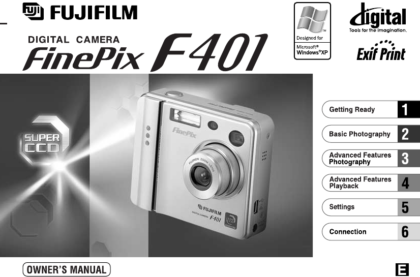 FujiFilm Digital Camera FinePix F401 User Guide | ManualsOnline.com